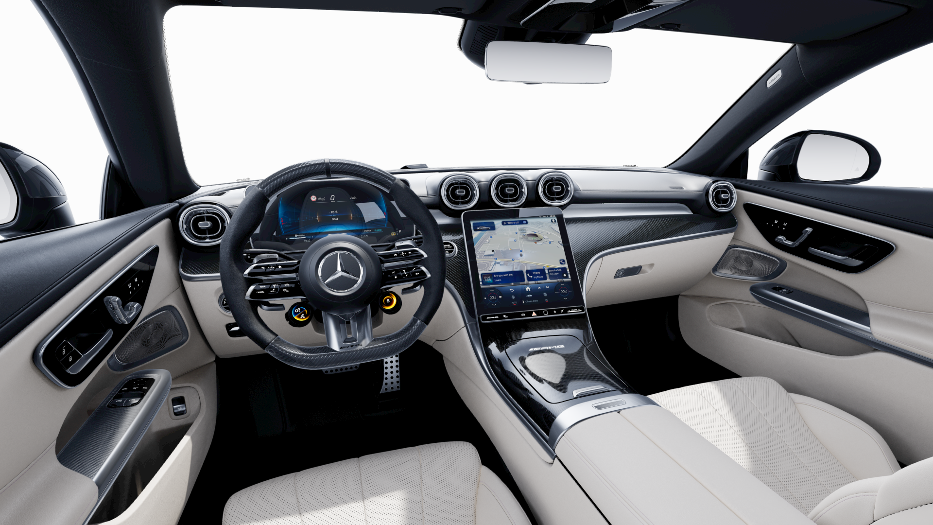 Mercedes-AMG CLE Coupé İç mekan