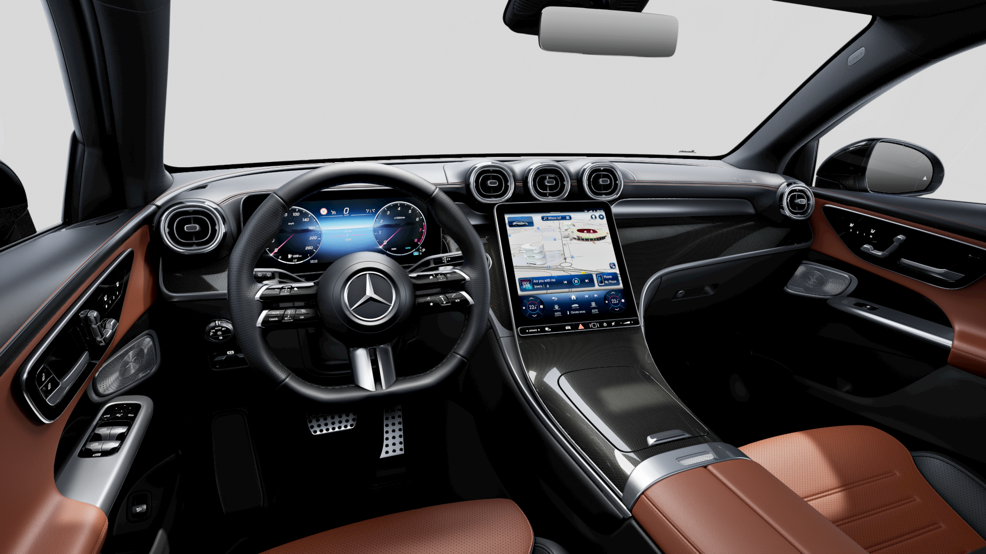 GLC Coupé İç mekan