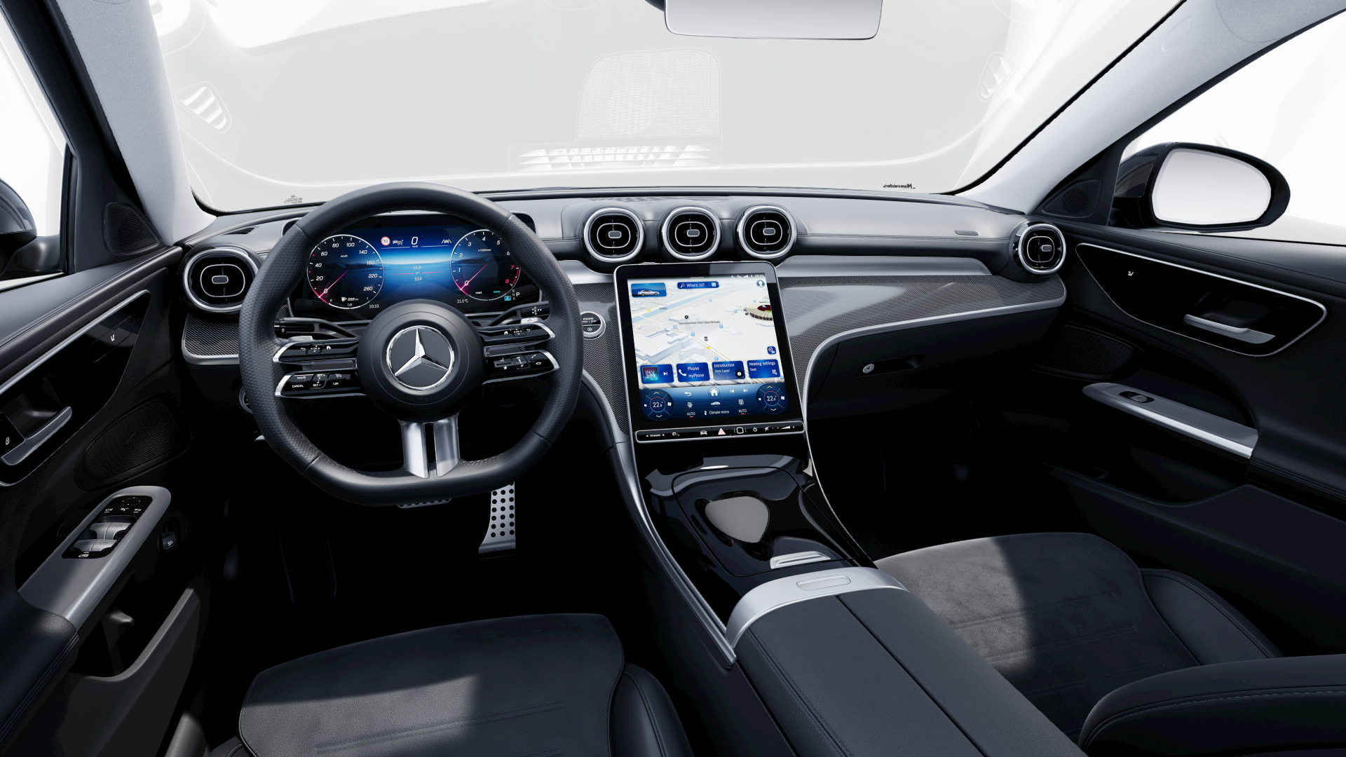 C-Class Sedan Interior