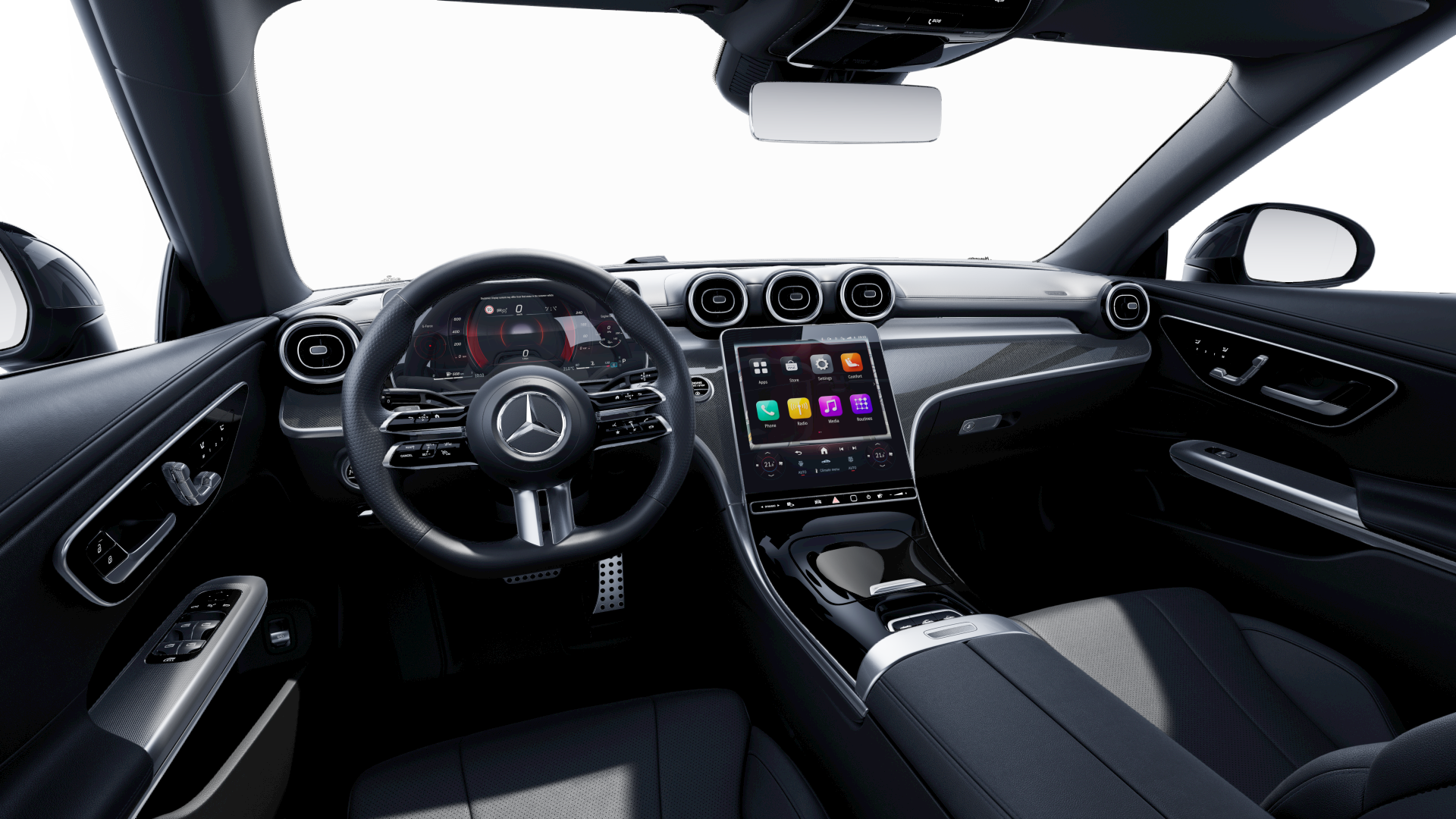 CLE Cabriolet Interior