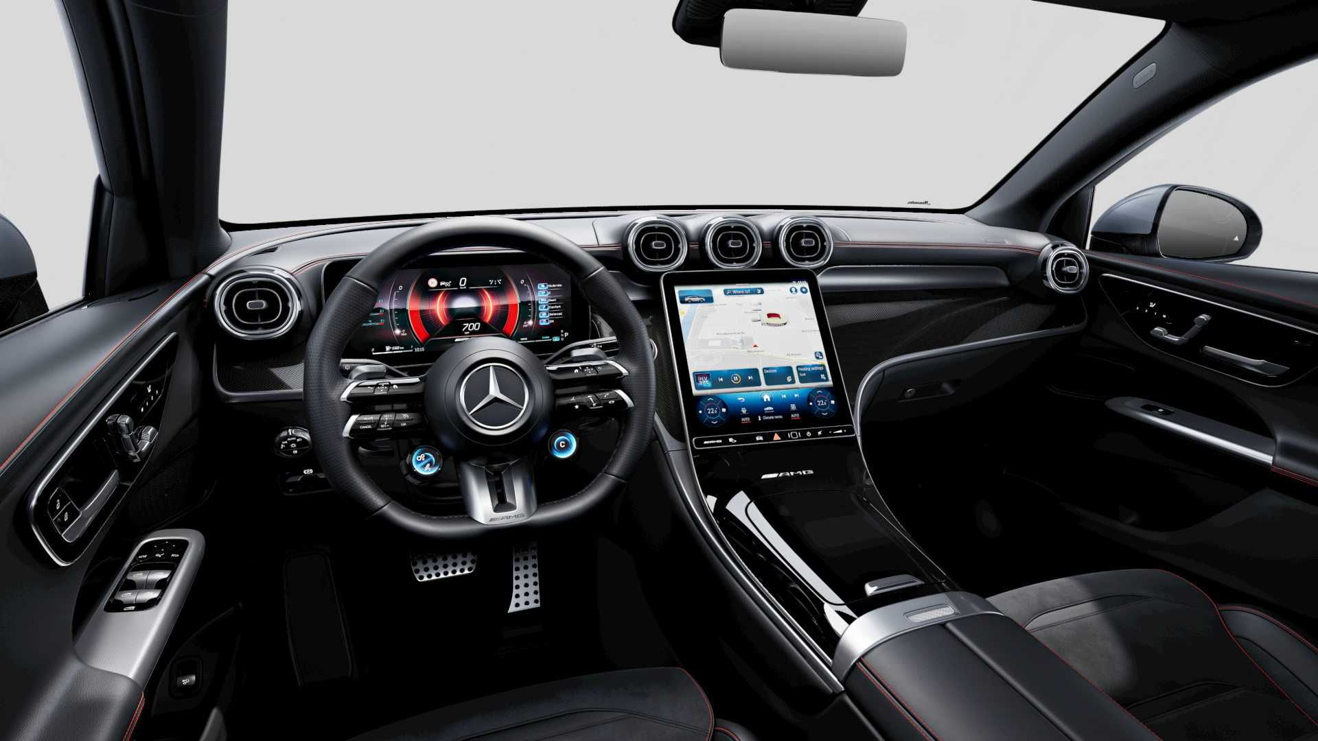 Mercedes-AMG GLC Coupé Interior
