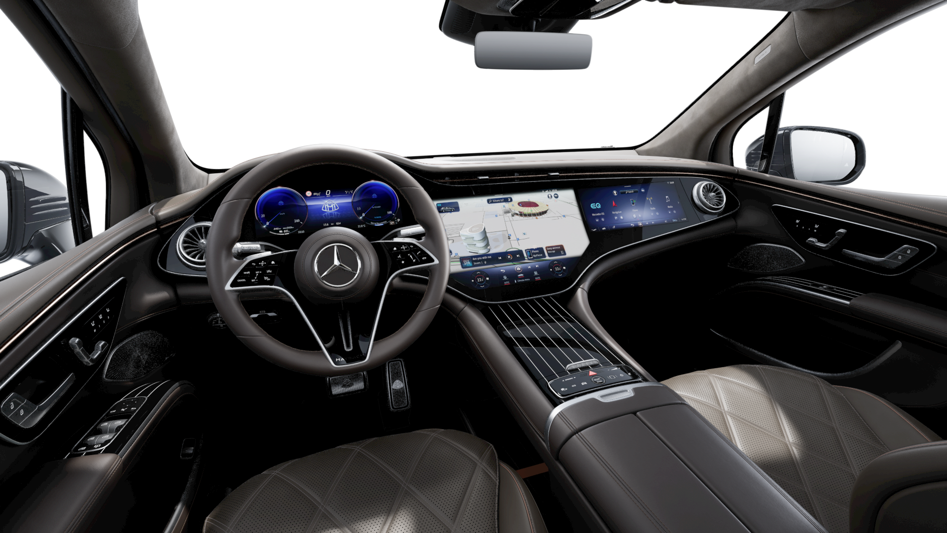 Mercedes-Maybach EQS SUV Interior