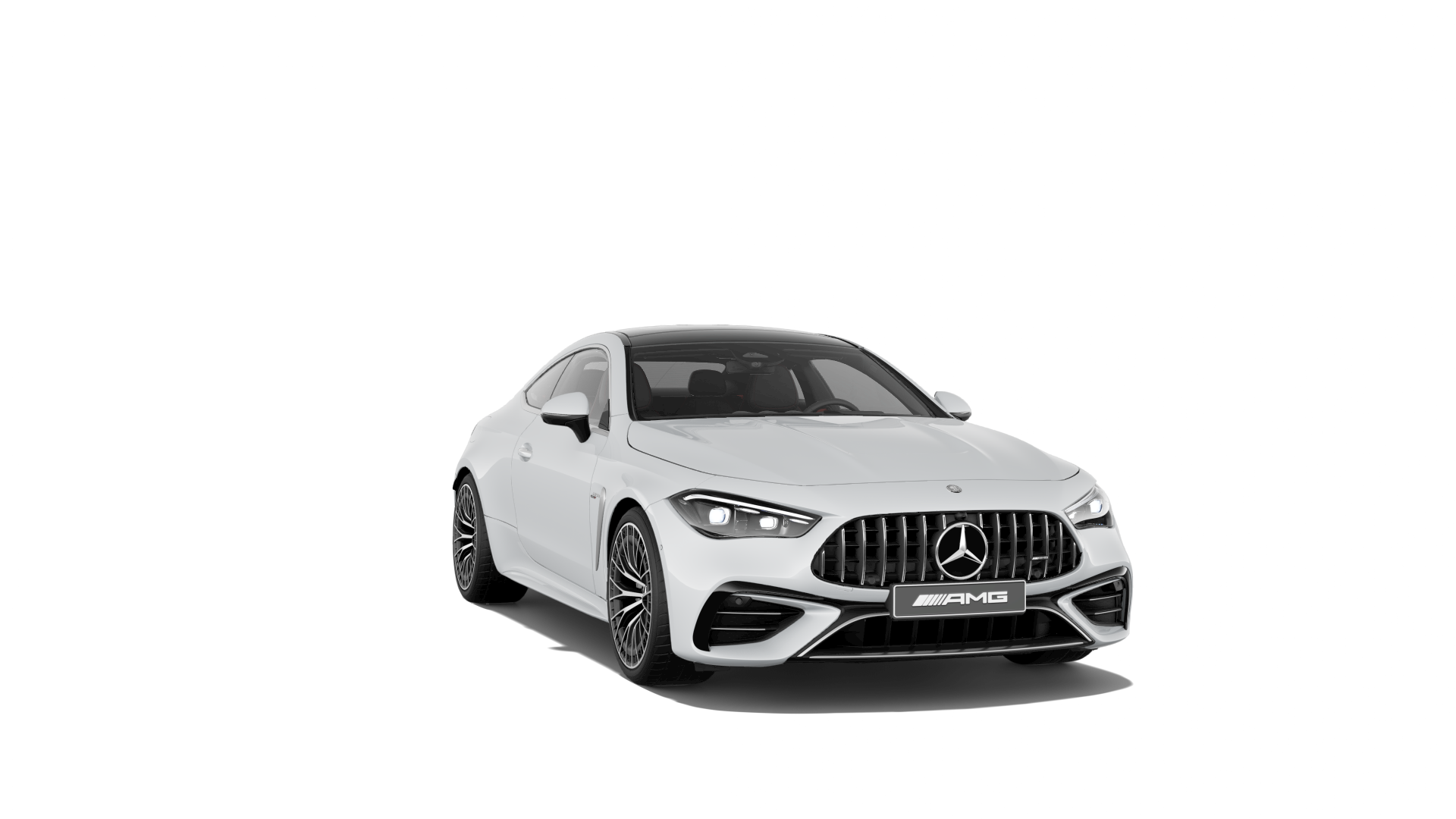 Mercedes-AMG CLE 53 4MATIC+ Coupe in MANUFAKTUR Opalite White Bright