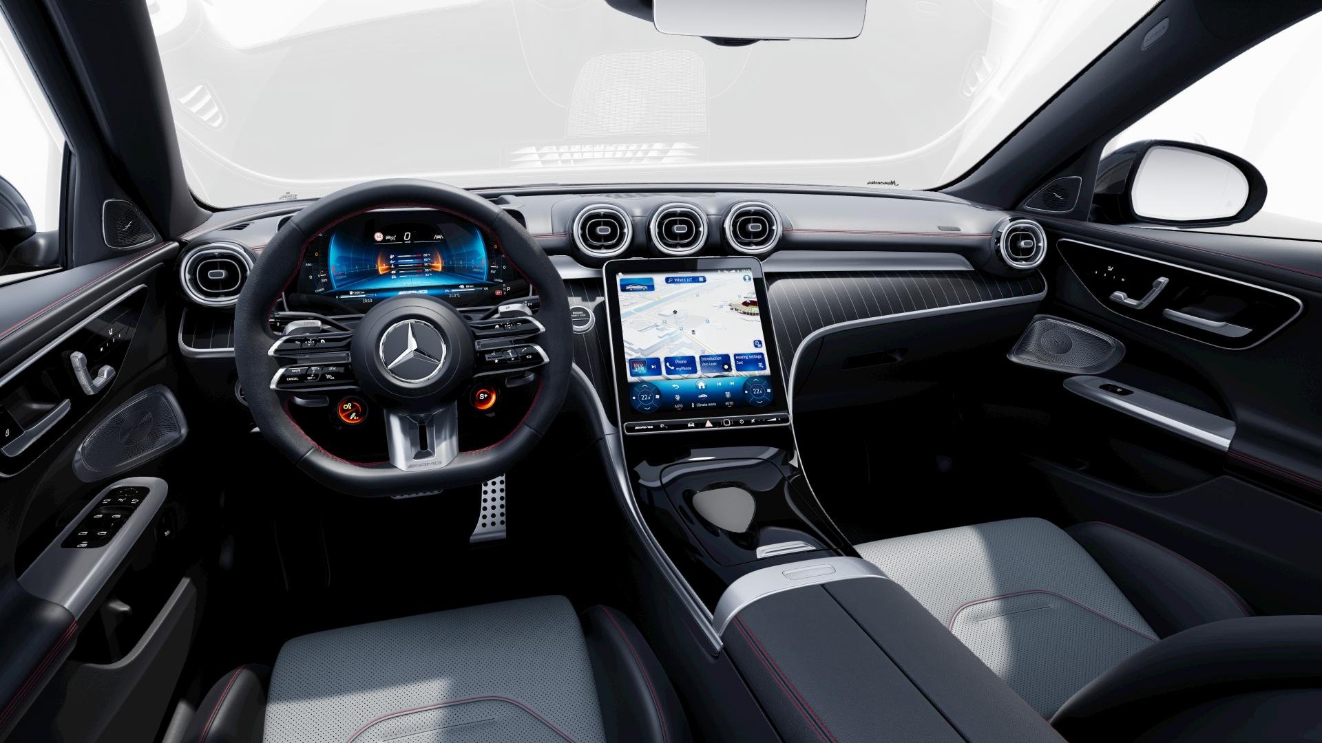 Mercedes-AMG Clase C Sedán Interior