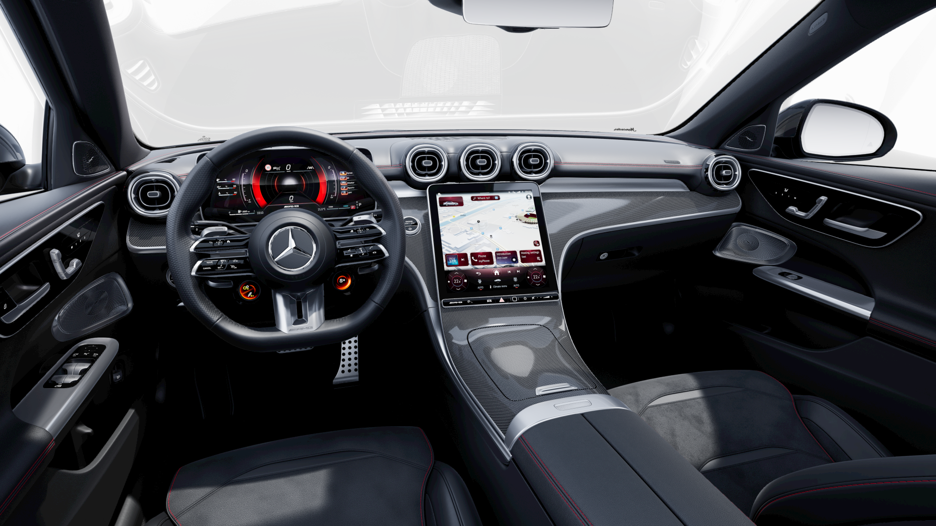 Mercedes-AMG Clase C Sedán Interior