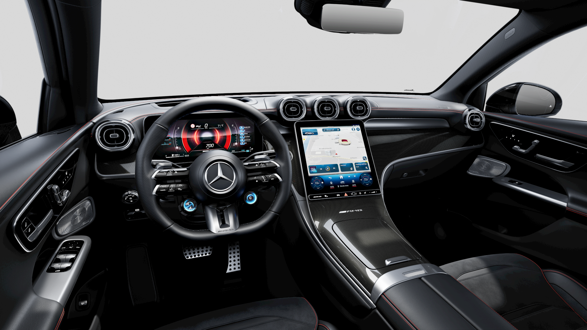 Mercedes-AMG GLC Coupé Interior