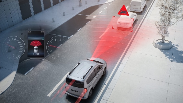 Aktiver Brems-Assistent Bild 1