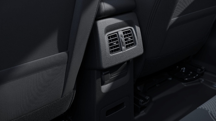 Belüftungsdüsen im Fond Bild 1