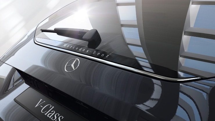 AMG Abrisskante auf Heckklappe Bild 1