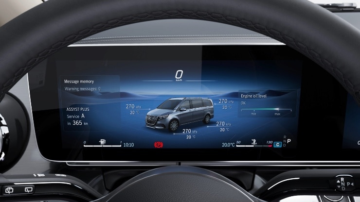 Reifendruck&uuml;berwachung an VA u. HA, drahtlos Bild 1