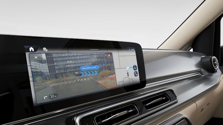 MBUX Augmented Reality f&uuml;r Navigation Bild 1