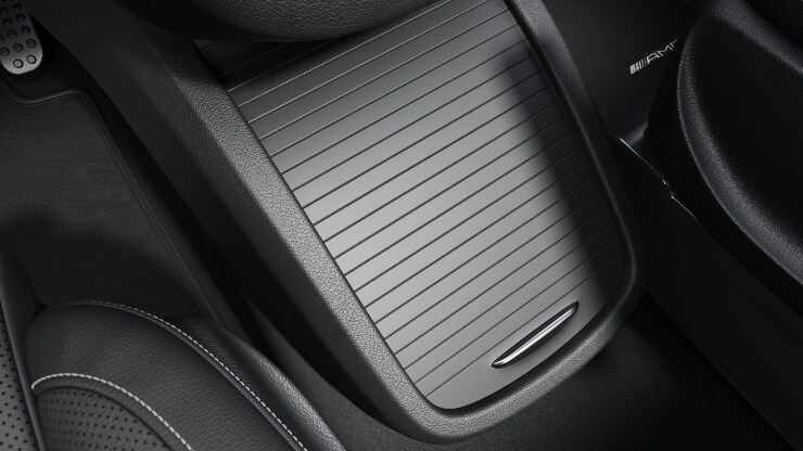 Mittelkonsole mit Rollo Bild 1