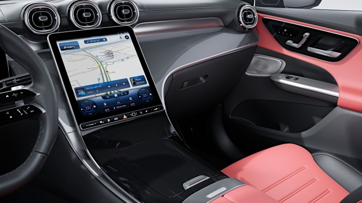 AMG Zierelement Carbon 2