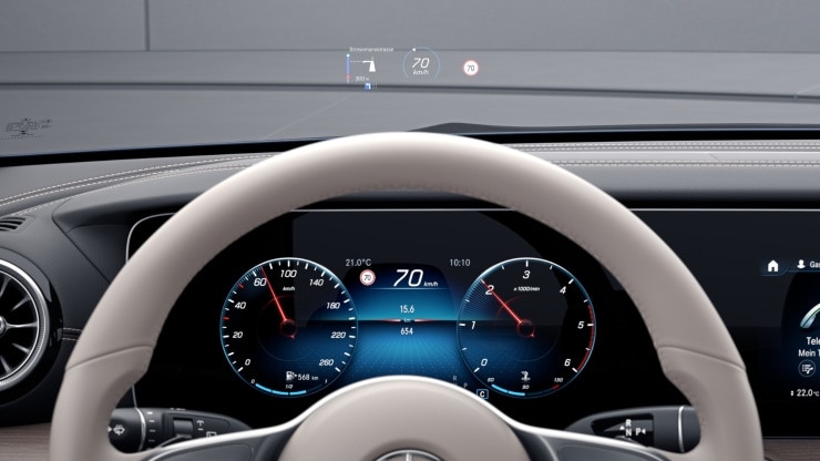Head-up-Display Bild 1