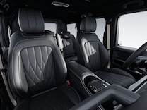 Mercedes-AMG G-Class MANUFAKTUR seat belts in macchiato beige