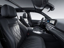 Mercedes-AMG GLS Entfall farbige Sicherheitsgurte