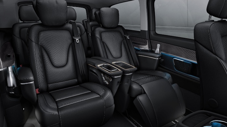 Luxus-Sitz in 1&period; Reihe im Fond links Bild 1