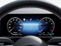 CLA Coupé Visualizador del cuadro de instrumentos completamente digital