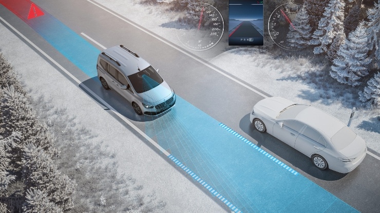 Aktiver Spurhalte-Assistent 1