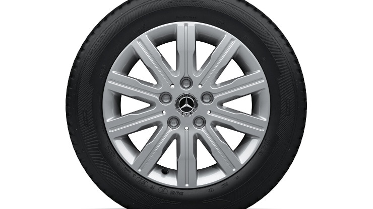 40,6 cm (16'') LM-Räder im 10-Speichen-Design 3