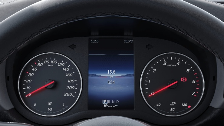 Kombiinstrument mit Farbdisplay Bild 1