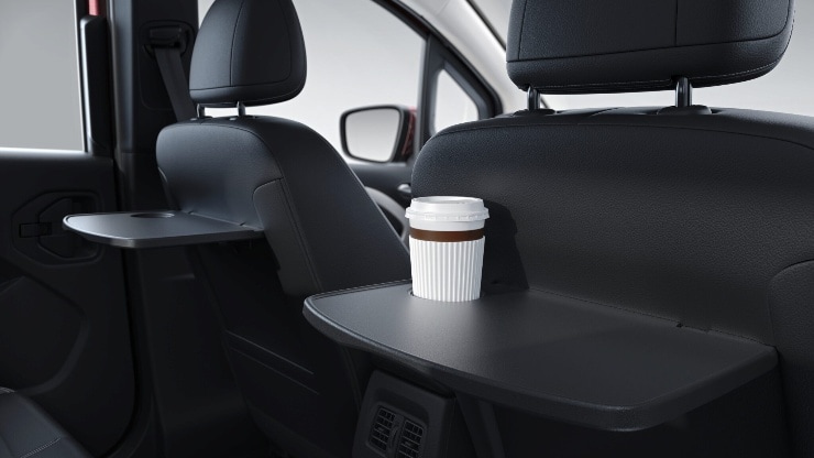 Klapptisch an Fahrer und Beifahrerr&uuml;ckenlehne Bild 1