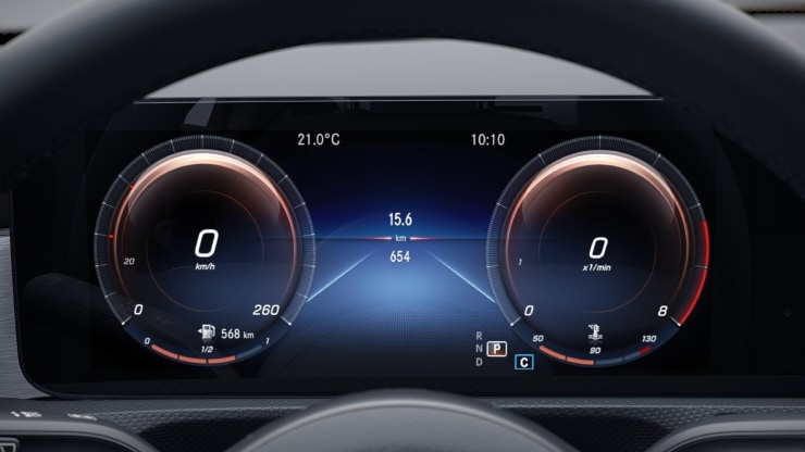 Volldigitales Instrumenten-Display 2