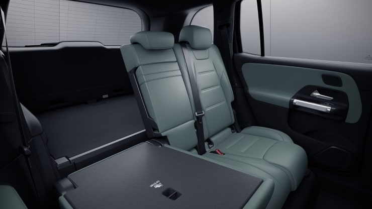 Sitzlehnen im Fond klappbar 2