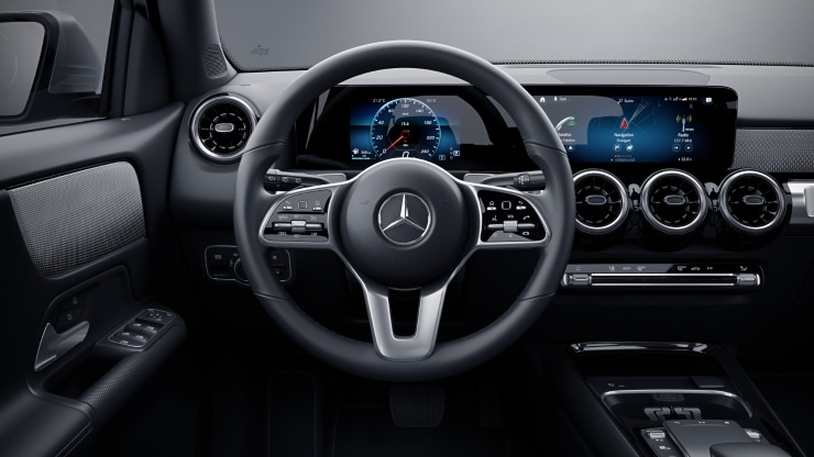 Multifunktions-Sportlenkrad in Leder Nappa Bild 1