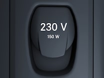Mercedes-Maybach GLS 230 V socket in the rear