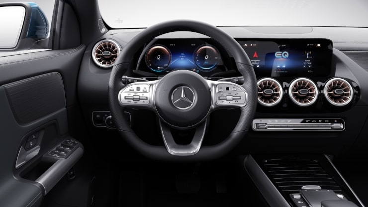 Multifunktions-Sportlenkrad in Leder Nappa Bild 1