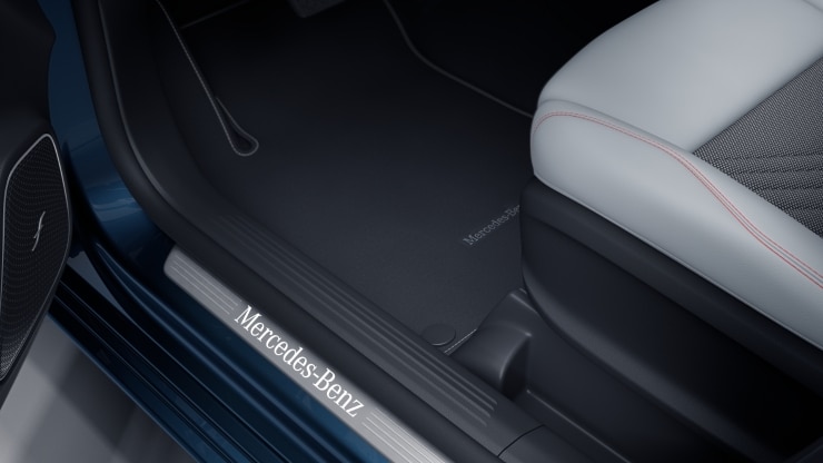 Einstiegsleisten mit "Mercedes-Benz" Schriftzug&comma; beleuchtet Bild 1