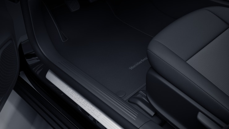 Einstiegsleisten mit "Mercedes-Benz"  Schriftzug Bild 1