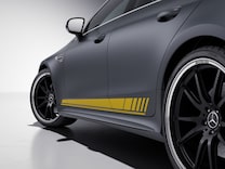 Mercedes-AMG GT 4-door Coupé AMG sports stripes in yellow
