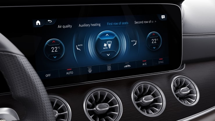 Climatisation automatique THERMOTRONIC &agrave; 3 zones 2