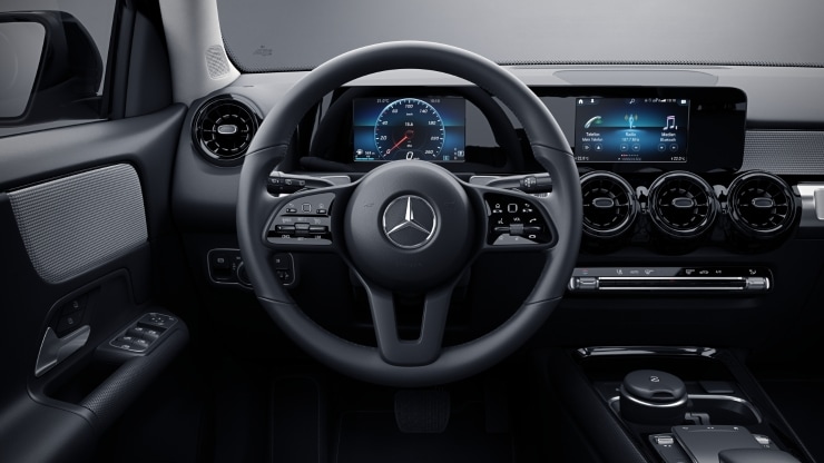 Multifunktions-Sportlenkrad in Leder Bild 1