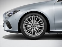 CLA Coupé Winter-Paket Plus mit 45,7 cm (18") Winter-Kompletträdern