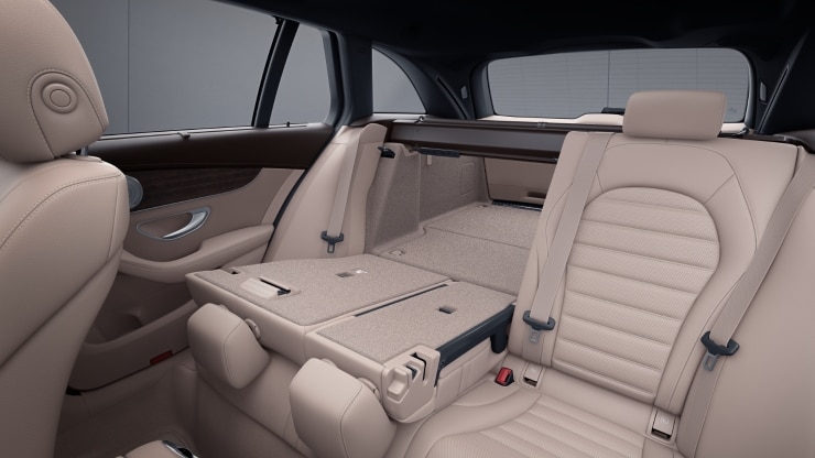 Sitzlehnen im Fond klappbar 2