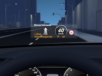 B-Klasse Head-up-Display