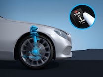 G-Klasse Fahrwerk mit adaptiver Verstelldämpfung