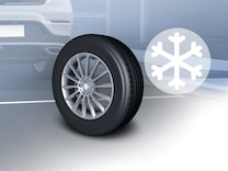 G-Klasse Winterreifen ab Werk 4-fach mit M+S Kennung und Schneeflockensymbol