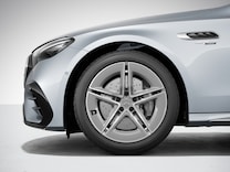 Mercedes-AMG Clase E Sedán Pinzas de freno pintadas en color plata