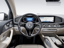GLE Coupé Volant multifonctions en bois/cuir