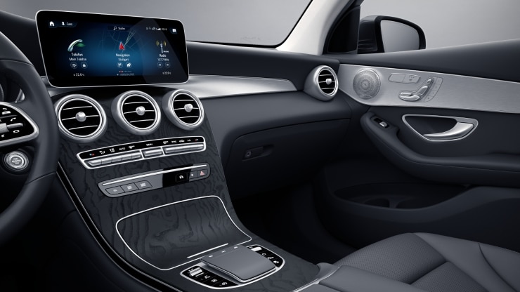 Zierelemente Holz Esche schwarz offenporig / Aluminium mit Längsschliff hell Bild 1