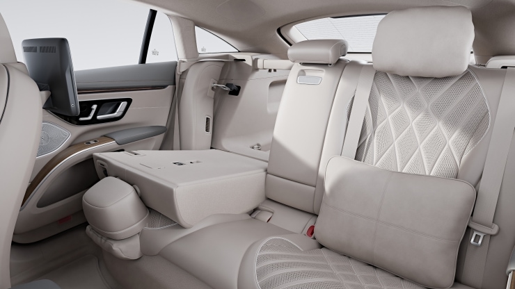 Sitzlehnen im Fond klappbar Bild 1