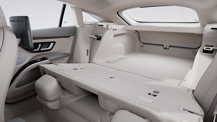 Sitzlehnen im Fond klappbar 3