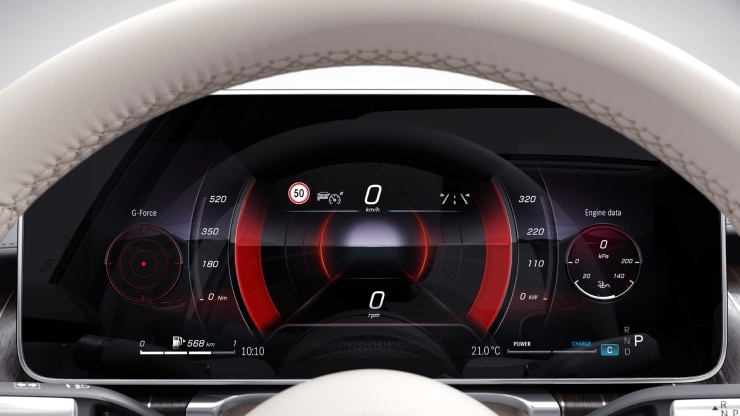 3D Fahrerdisplay Bild 1