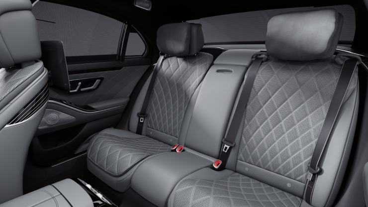 Sonnenrollos elektrisch in den Fondtüren links und rechts 2