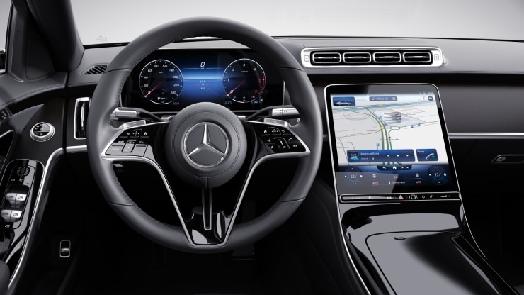 Multifunktionslenkrad in Leder Nappa Bild 1