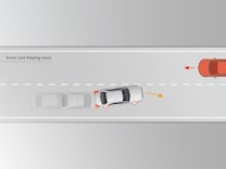 EQS Saloon Hệ thống hỗ trợ giữ làn đường chủ động